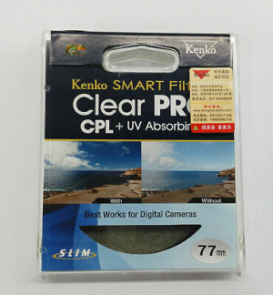 FILTRO Kenko SMART da 77 mm Clear PRO CPL + Filtro assorbente UV 77mm