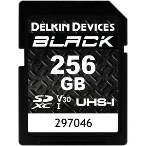 Delkin SDHC 256gb Serie Black Rugged UHS-I Classe10 U3 V30