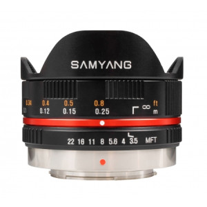 Samyang 7,5mm F3,5 UMC MTF black 