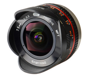 Samyang 7.5mm f/3.5 UMC Fisheye MFT Usato