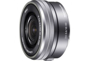 Obiettivo Sony SEL 16-50mm f/3.5-5.6 OSS PZ (SELP1650) E-Mount Silver