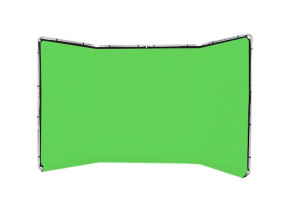 Lastolite Fondale panoramico in tessuto da 4m colore verde LL LB7622