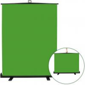 Trux Design Fondale Autoportante di stoffa 2x1.80m Verde con borsa