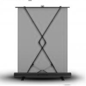 Trux Design Fondale Autoportante di stoffa 2x1.80m Grigio con borsa