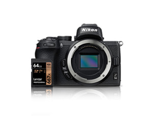 Fotocamera mirrorless Nikon Z50 Body + SD 64GB Lexar 667x Pro Nital
