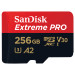 SanDisk micro SDXC Extreme Pro 256GB 200MB/s V30
